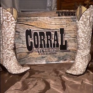Corral Boots. Size 7.5. Worn a handful of times.